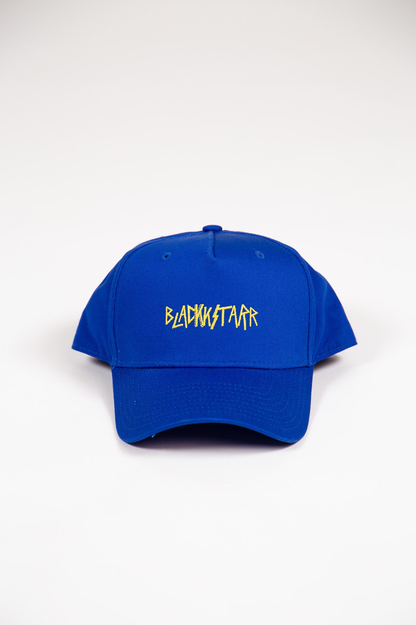 "BLACKKSTARR" Embroided Snapback - Blue