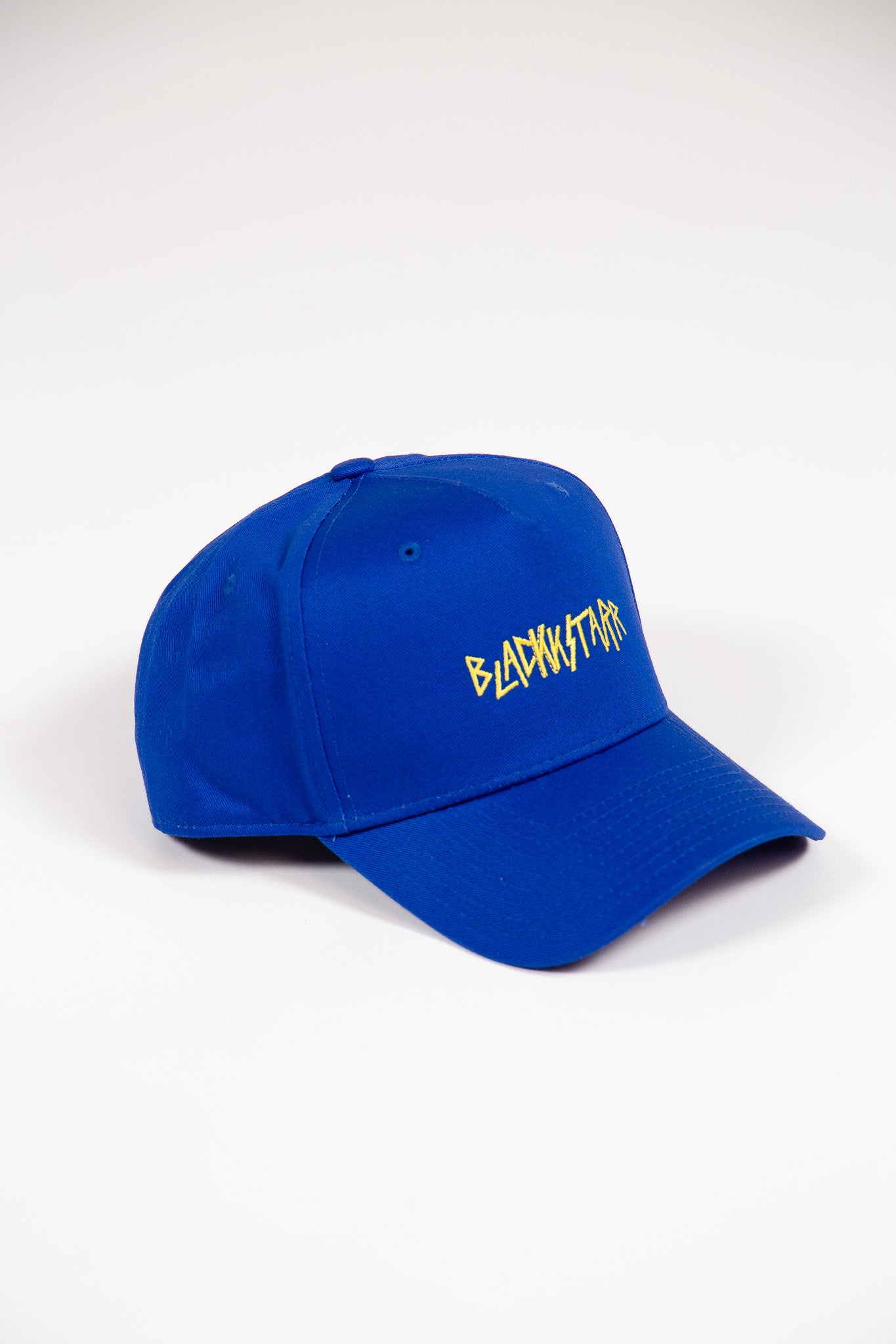 "BLACKKSTARR" Embroided Snapback - Blue