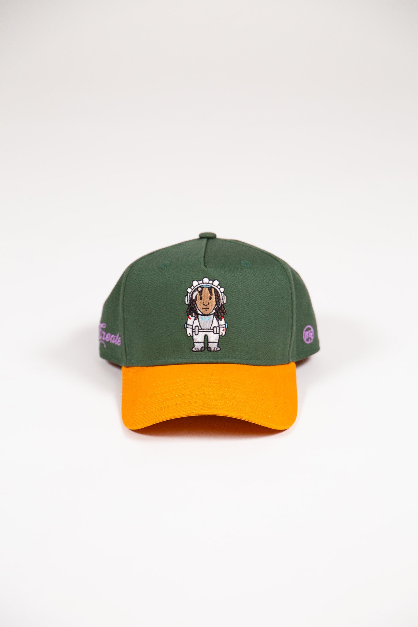Rasstronaut Snapback - Green/Yellow
