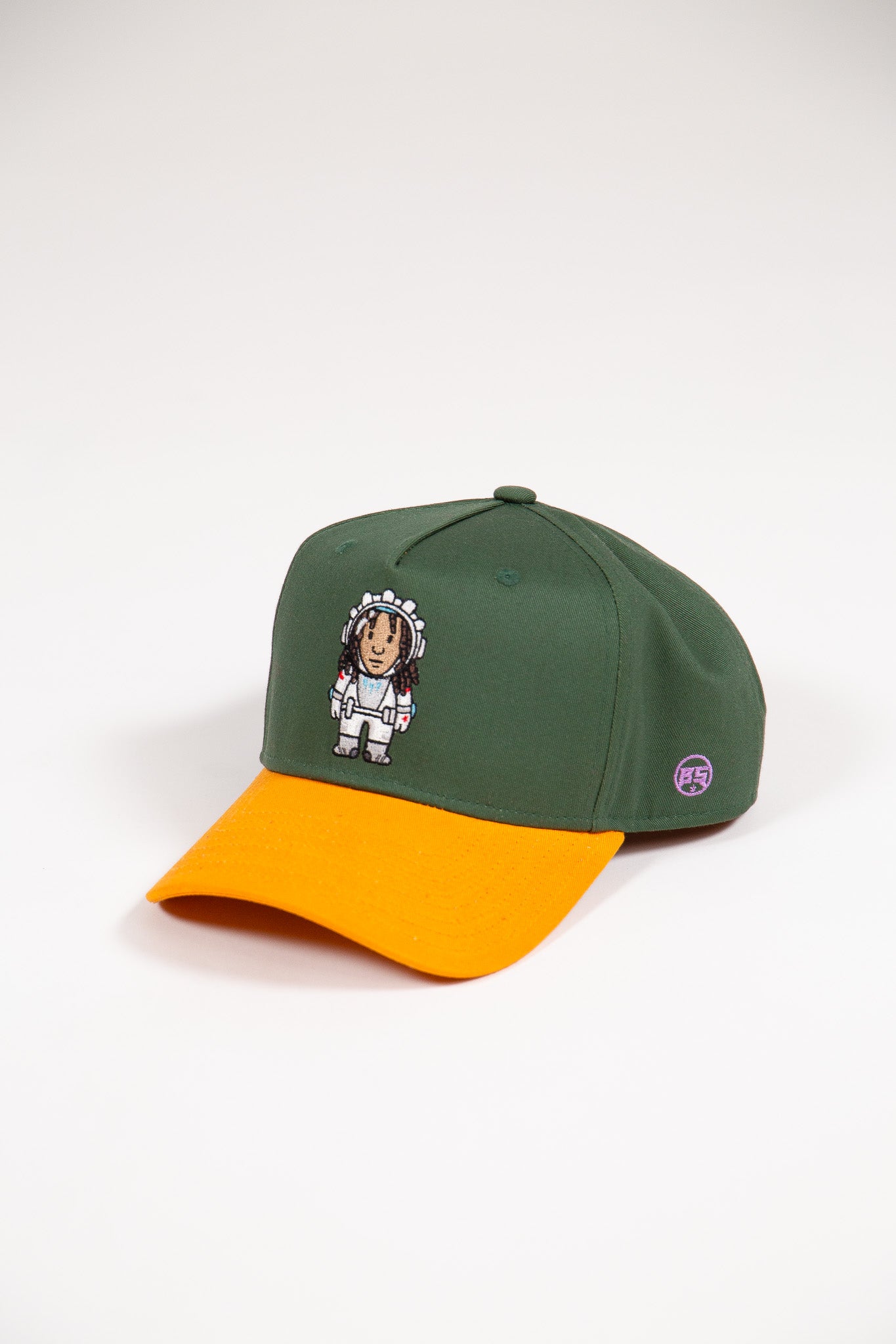 Rasstronaut Snapback - Green/Yellow