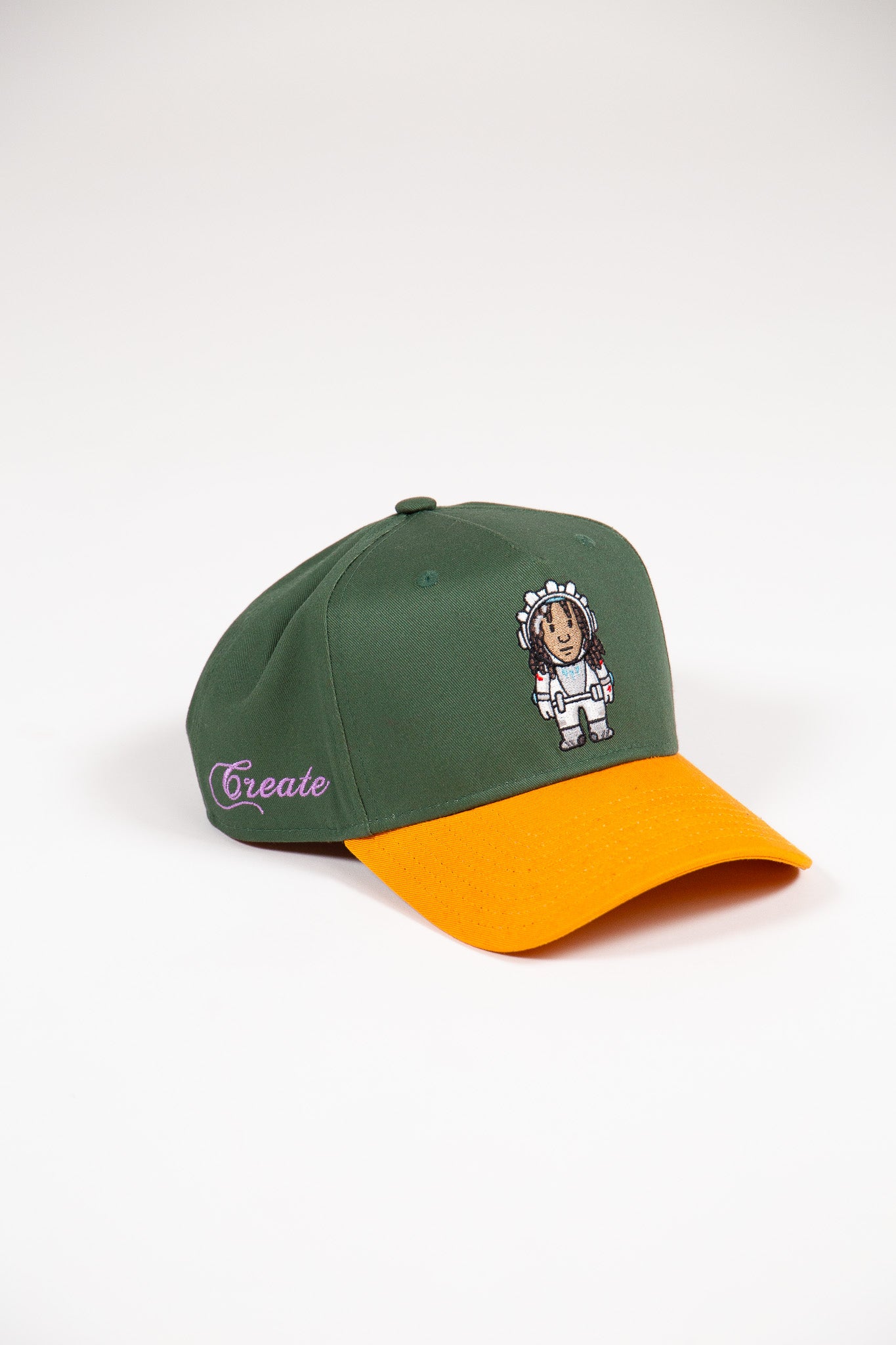 Rasstronaut Snapback - Green/Yellow