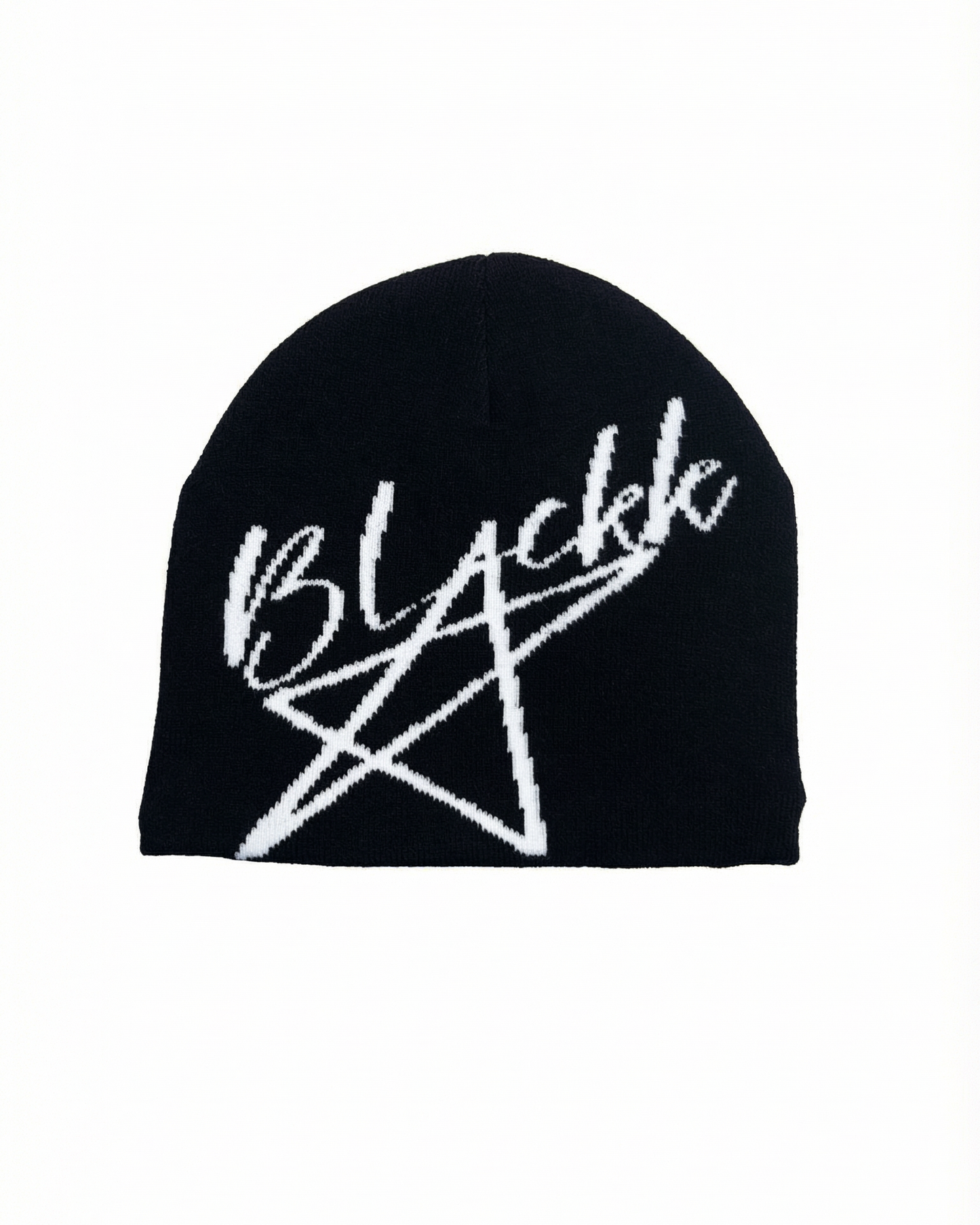 Blackkstarr Signature Satin Lined Beanie - Blackk