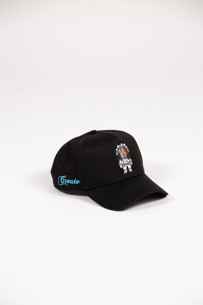 Rasstronaut Snapback - Blackk