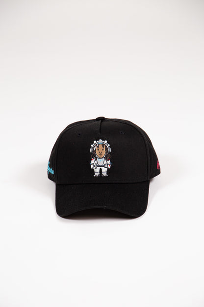 Rasstronaut Snapback - Blackk