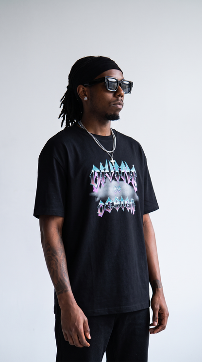 Divine by Design Type tee — three-quarter stance